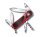 Evolution S101 Grip, 85 mm, rot/schwarz