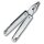 Swiss Tool X, silber, Blister