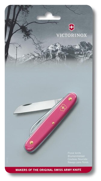 Blumenmesser, pink, Blister