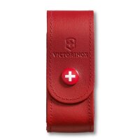 Gürteletui Leder, rot, Blister