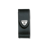 Gürteletui Leder, schwarz, Blister