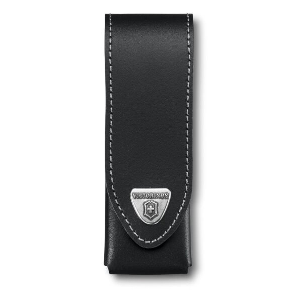 Gürteletui Leder, schwarz, Blister