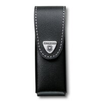 Gürteletui Leder, schwarz, Blister