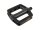 UNION Pedal "SP-180" SB-verpackt, Achse 9/16", Alu matt schwarz /