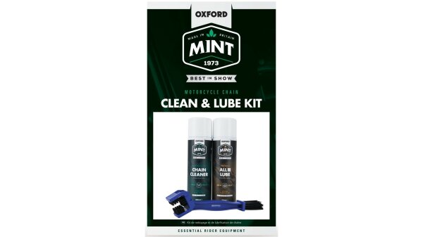 OXFORD Kettenpflege-Set "Mint Motorcycle 3-teilig