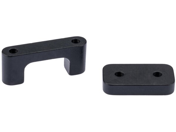 CONWAY Montageplatten-Set Aluminium, komplett passend für al