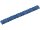 Klebegewicht Stahl, 45 g Riegel, Teilung: 6 x 5 g  blau