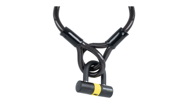 OXFORD Kabelschloss "Loop" Zur Absicheru "LK221", Mini-Schäkel