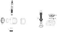 QUARQ Sclaverandventil Für Reifendruckprüfer...