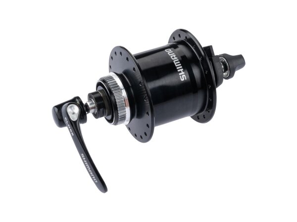 SHIMANO Nabendynamo "DH-UR700-3" Für Scheibenbrems 36 Loch, schwa