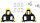 SHIMANO SPD-SL-Schuhplatten "SM-SH 11" SB-verpackt für SPD-SL Ren