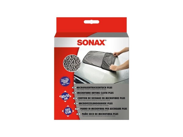 SONAX Mikrofasertuch "Trockentuch Plus" Einfache u 1 Stück