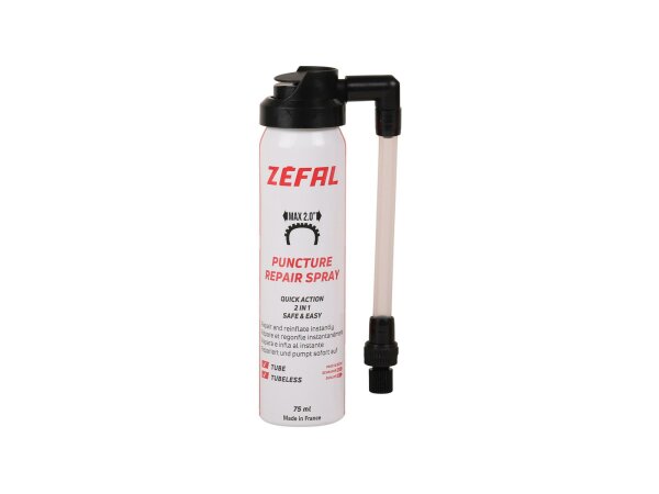 ZÉFAL Pannenspray "Repair Spray" Für alle Reifenty 75 ml