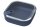 ROTHO Frischhaltedose Ela flach 1l 19,5x19,5x6,7cm Midnight blau