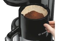 BOSCH Kaffeemaschine TKA8A053 Thermo Styline 10 Tassen schwarz