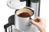 BOSCH Kaffeemaschine TKA8011 Glas Styline weiß/anthrazit