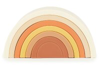 BIECO Regenbogen Silikon Chocolate Bliss 6tlg