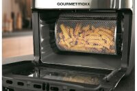 GOURMETMAXX Heißluft-Ofen/Fritteuse Digital 12l 1800W