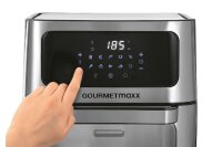 GOURMETMAXX Heißluft-Ofen/Fritteuse Digital 12l 1800W