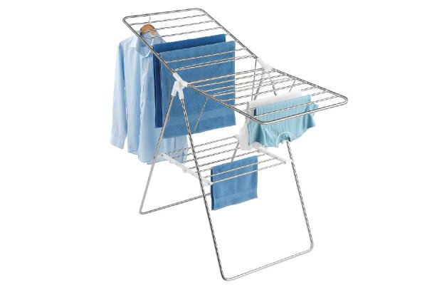 WENKO Wäschetrockner Flex Edelstahl 15m
