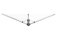 WENKO Wandwäschespinne Aluminium 18m