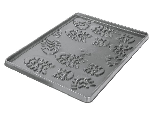 GSD Schuh-Abtropfschale Kunststoff 49x35cm anthrazit