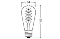 OSRAM 1906 LED Filament 7,8W 360lm E27 1.800K smoke