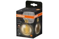 OSRAM Globe 80 LED Filament 4,8W 420lm E27 2.200K gold