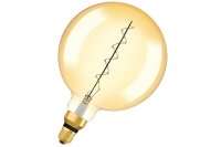 OSRAM Globe200 LED Filament 4,8W 400lm E27 2.200K gold