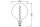 OSRAM Globe200 LED Filament 4,8W 400lm E27 2.200K gold