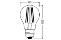 OSRAM LED Filament Birne ULTRA EFF. E27 2,2W 470lm 3.000K klar