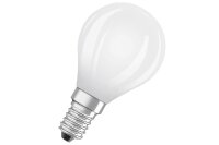 OSRAM LED Filament Tropfen ULTRA EFF 2,5W 470lm 2.700K matt