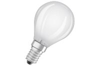 OSRAM LED Filament Tropfen E14 4W 470lm 2.700K matt 3er