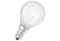 OSRAM LED Filament Tropfen E14 4W 470lm 2.700K matt 3er