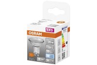 OSRAM LED Reflektorlampe PAR16 2,6W GU10 230lm 4.000K...