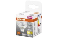 OSRAM LED Reflektorlampe MR16 3,8W GU5,3 345lm 12V 2.700K...