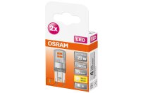 OSRAM LED Stift 1,9W G9 200lm 2.700K klar 2er