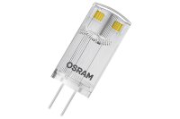 OSRAM LED Stift 0,9W G4 100lm12V 2.700K klar 2er Box