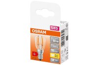 OSRAM LED Filament T26 1,3W E14 110lm 2.700K klar