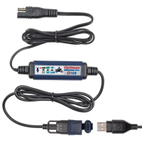 Tecmate Optimate USB Ladegerät mit SAE-Stecker