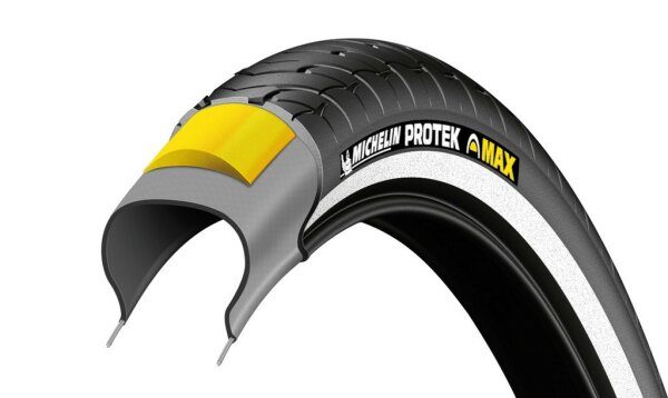 Reifen Michelin Protek Draht 28" 700x40C 42-622 schwarz Reflex