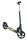 Aluminium Scooter Muuwmi schwarz/grün/gelb, 200mm