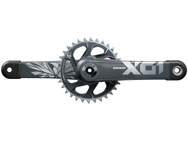 SRAM Kettenradgarnitur "X01 Eagle" 1-fach, DUB, oh 32 Zähne, 175 