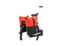 NEW LOOXS Doppeltasche "Nyborg Double MIK" Volumen red / black