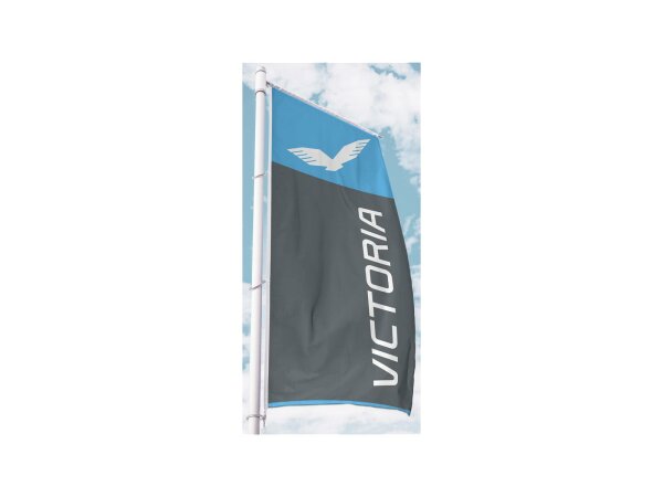 VICTORIA Außenflagge 150 x 300 cm
