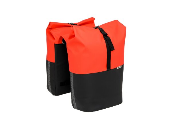NEW LOOXS Doppeltasche "Nyborg Double" Volumen: 34 red / black
