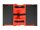 NEW LOOXS Doppeltasche "Nyborg Double" Volumen: 34 red / black