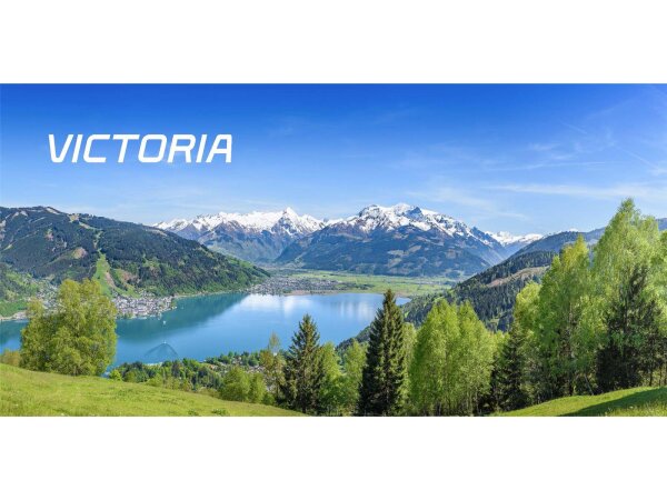 VICTORIA Banner "Outdoor" 2000 x 1000 mm Motiv: Landsch