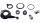 SHIMANO Zubehör "SM-8S31" Für alle Nexus 8-Gang Na mit Sicherungs