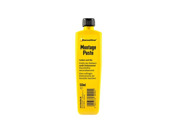 HANSELINE Montagepaste Für Carbon, Alu und Stahl,  50 ml Tube